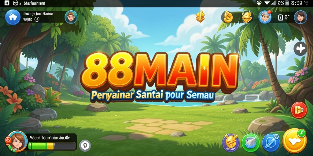 Screenshot gameplay utama 88MAIN yang menunjukkan keseruan permainan Casual.