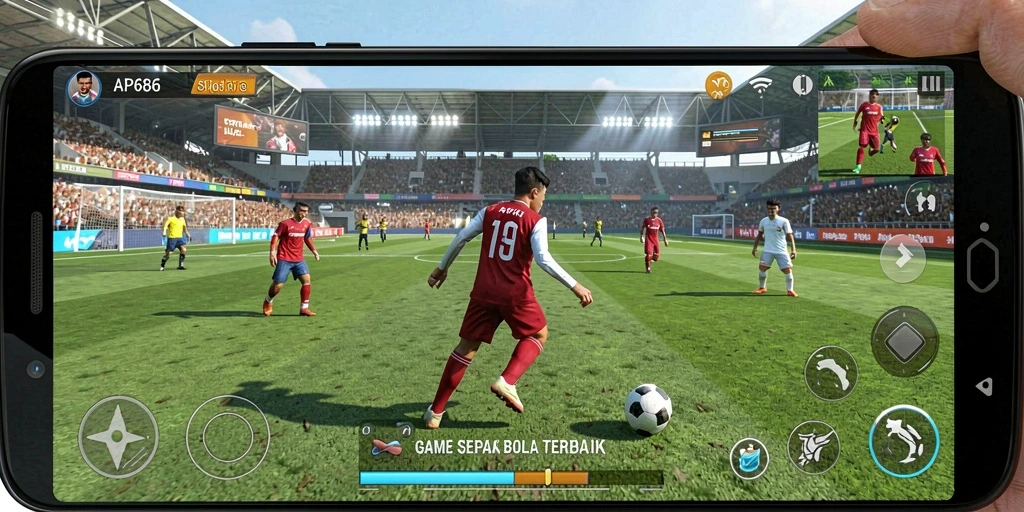 Tampilan gameplay seru dan grafis memukau di AP686.