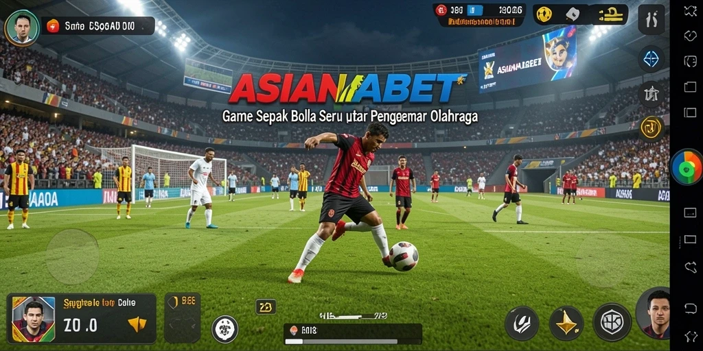 ASIANABET menampilkan gameplay sepak bola yang mendebarkan dan interaktif.