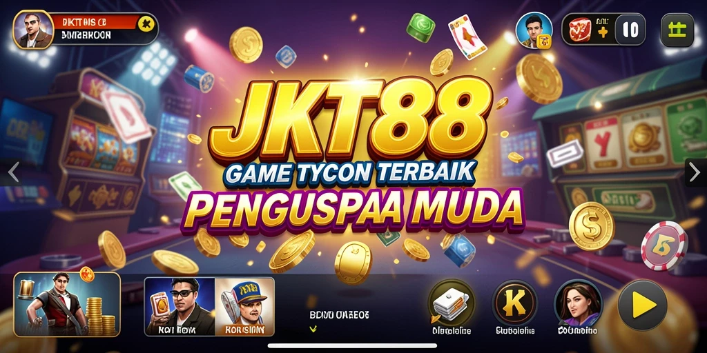 Tampilan gameplay JKT88 yang menarik dan interaktif.