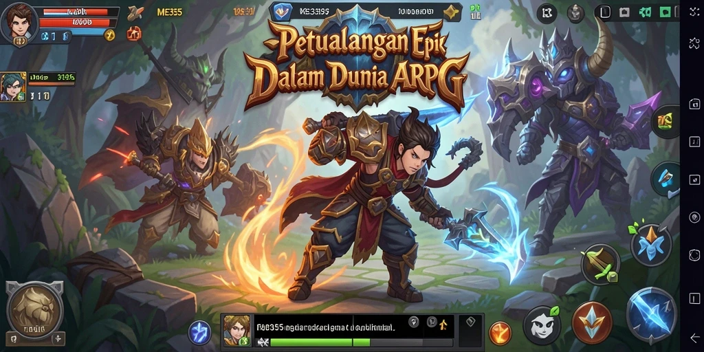 Gameplay ME355 yang mendebarkan dan penuh tantangan di dunia ARPG.