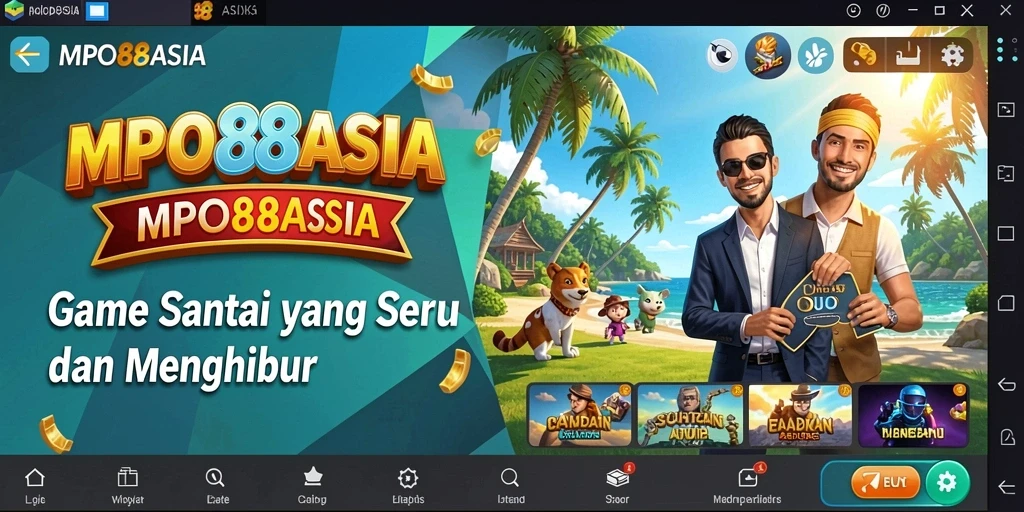 Screenshot utama MPO88ASIA menampilkan gameplay yang mengasyikkan dan penuh warna.
