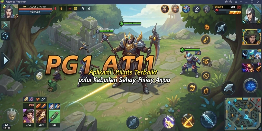Tampilan antarmuka PG11 yang intuitif dan mudah digunakan.