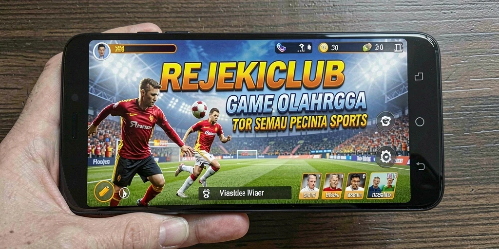 Gameplay menarik dalam <strong>REJEKICLUB</strong> menunjukkan aksi olahraga yang mendebarkan.