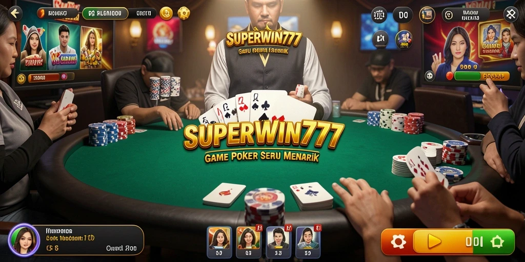 Tampilan gameplay SUPERWIN777 yang menarik dan mendebarkan.