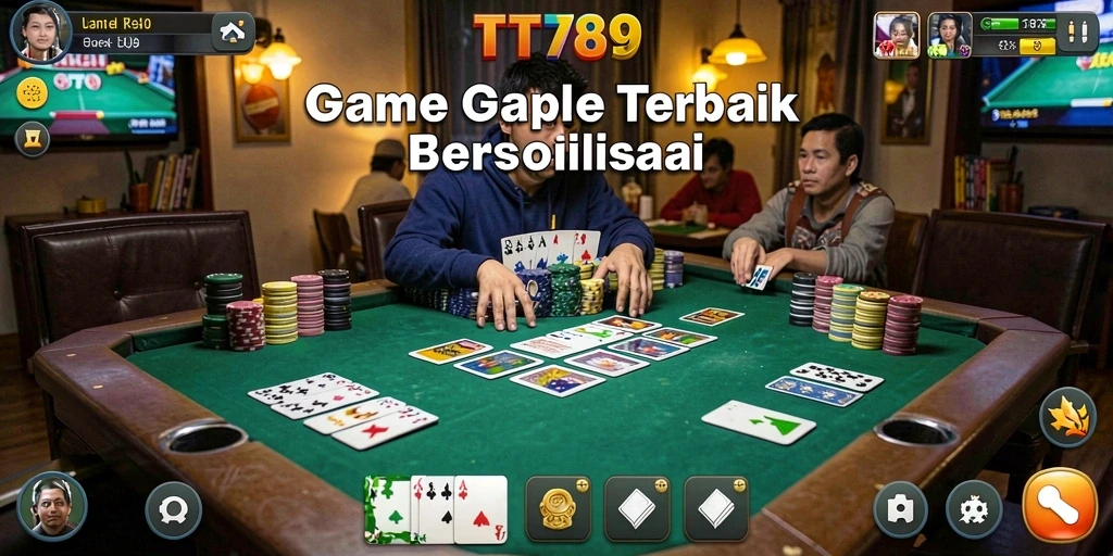 Gameplay seru dan interaktif dari permainan Gaple TT789.