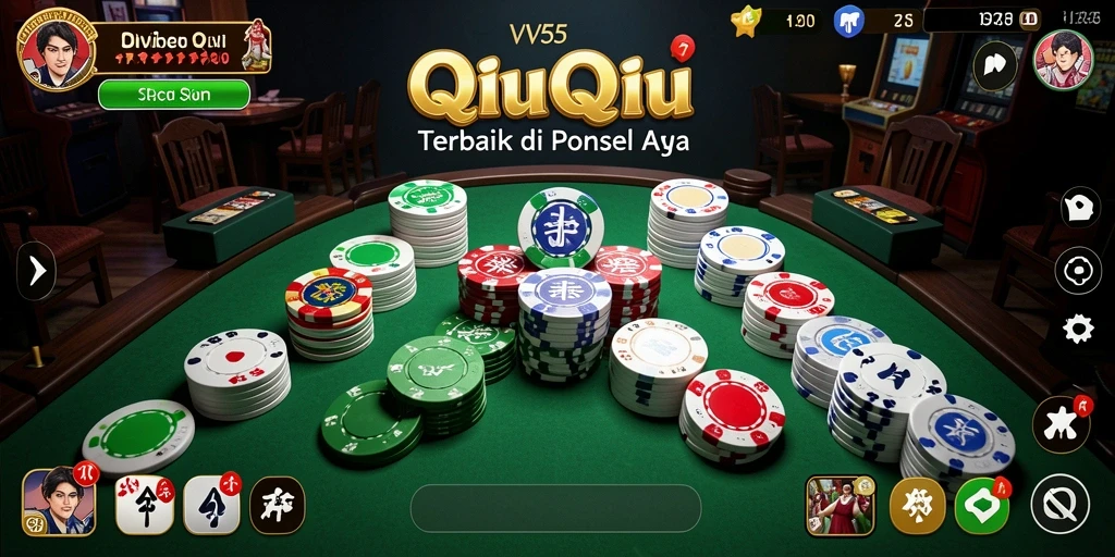 Gameplay seru dan menantang dalam QiuQiu.