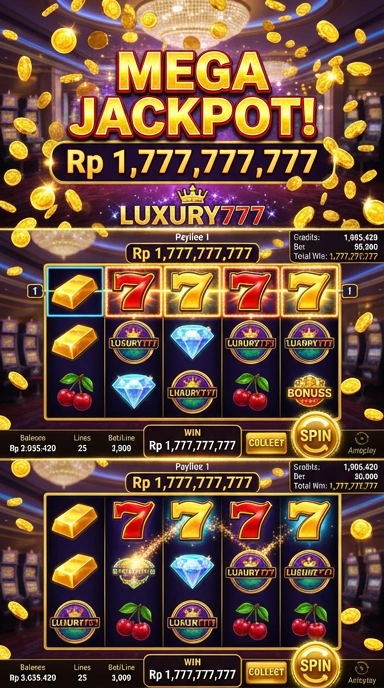Pengguna sedang menjelajahi kategori aplikasi di luxury777.